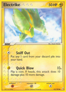 Electrike (52/100) [EX: Crystal Guardians] - Comfy Hobbies