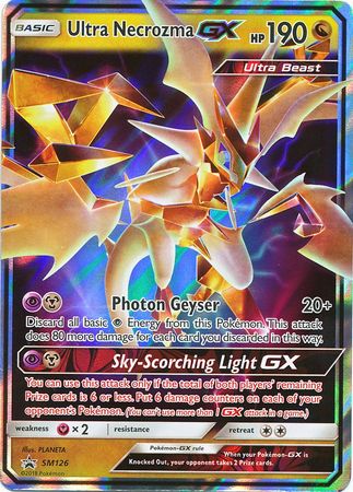 Ultra Necrozma GX (SM126) (Jumbo Card) [Sun & Moon: Black Star Promos] - Comfy Hobbies