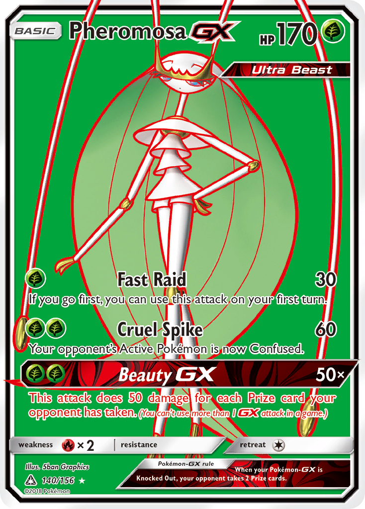 Pheromosa GX (140/156) [Sun & Moon: Ultra Prism] - Comfy Hobbies
