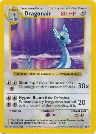 Dragonair (18/102) [Base Set Shadowless Unlimited] - Comfy Hobbies