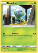 Dewpider (14/147) [Sun & Moon: Burning Shadows] - Comfy Hobbies