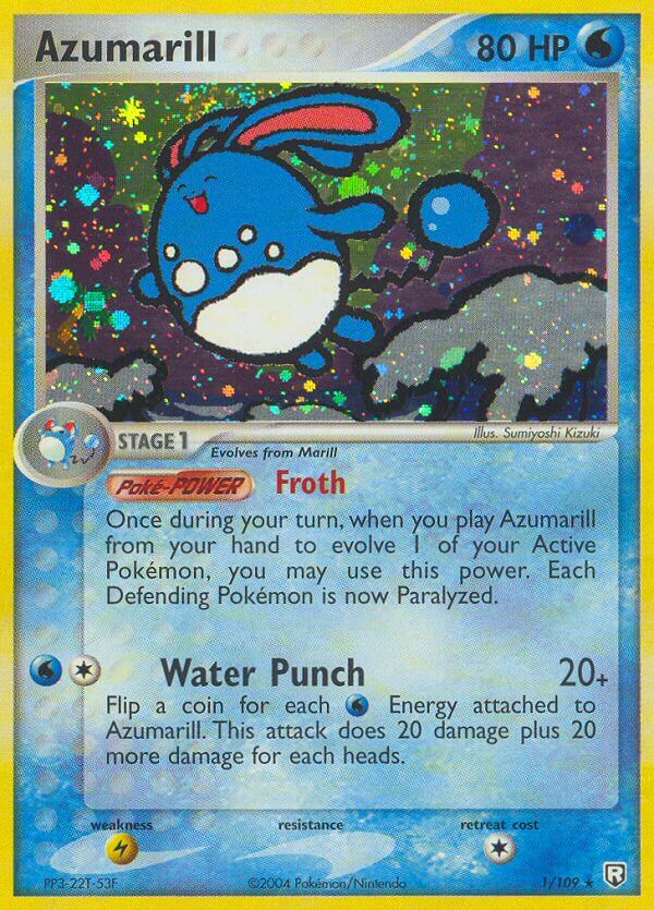 Azumarill (1/109) (Theme Deck Exclusive) [EX: Team Rocket Returns] - Comfy Hobbies