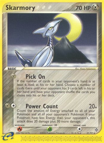 Skarmory (21/97) [EX: Dragon] - Comfy Hobbies