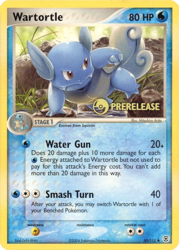 Wartortle (50/112) (Prerelease) [EX: FireRed & LeafGreen] - Comfy Hobbies