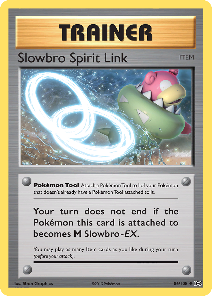 Slowbro Spirit Link (86/108) [XY: Evolutions] - Comfy Hobbies