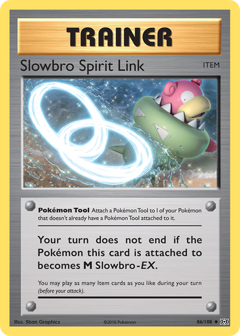Slowbro Spirit Link (86/108) [XY: Evolutions] - Comfy Hobbies