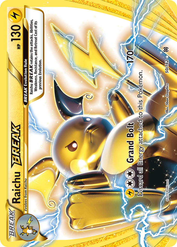 Raichu BREAK (50/162) [XY: BREAKthrough] - Comfy Hobbies