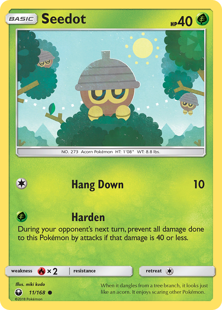 Seedot (11/168) [Sun & Moon: Celestial Storm] - Comfy Hobbies