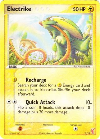 Electrike (2/12) [EX: Trainer Kit 2 - Plusle] - Comfy Hobbies