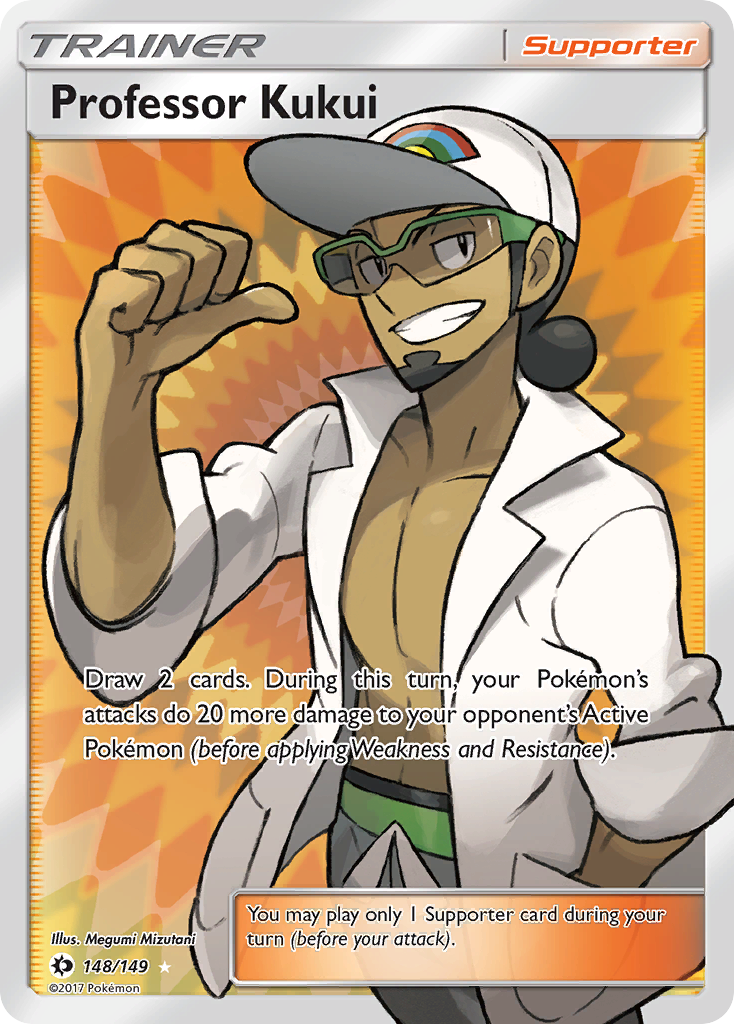 Professor Kukui (148/149) [Sun & Moon: Base Set] - Comfy Hobbies