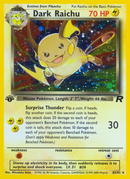 Dark Raichu (83/82) [Team Rocket 1st Edition] - Comfy Hobbies