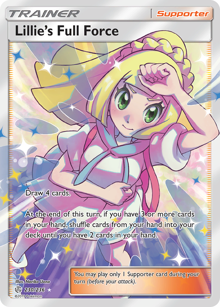 Lillie's Full Force (230/236) [Sun & Moon: Cosmic Eclipse] - Comfy Hobbies