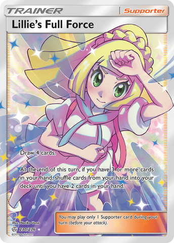 Lillie's Full Force (230/236) [Sun & Moon: Cosmic Eclipse] - Comfy Hobbies