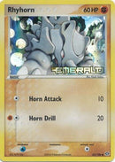 Rhyhorn (62/106) (Stamped) [EX: Emerald] - Comfy Hobbies