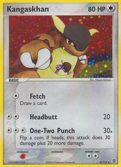 Kangaskhan (6/112) [EX: FireRed & LeafGreen] - Comfy Hobbies