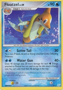 Floatzel (2/12) [Diamond & Pearl: Trainer Kit - Manaphy] - Comfy Hobbies