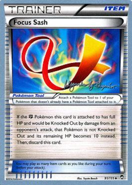 Focus Sash (91/111) (Primal Groudon - Alejandro Ng-Guzman) [World Championships 2015] - Comfy Hobbies