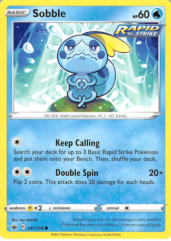 Sobble (041/198) [Sword & Shield: Chilling Reign] - Comfy Hobbies