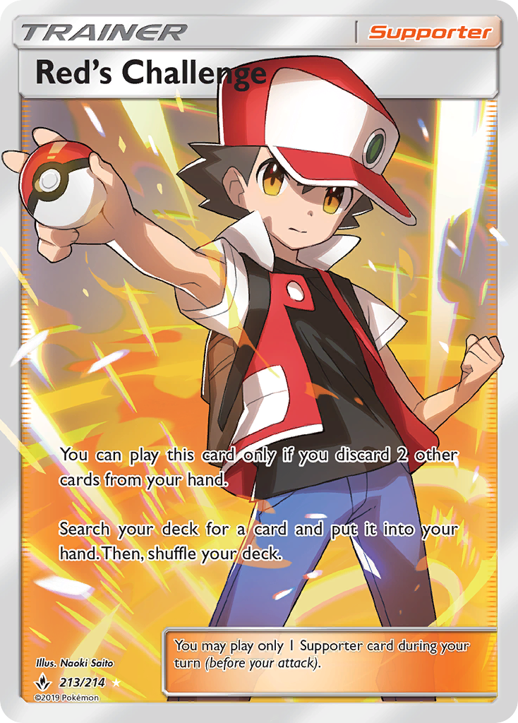 Red's Challenge (213/214) [Sun & Moon: Unbroken Bonds] - Comfy Hobbies