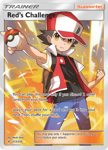 Red's Challenge (213/214) [Sun & Moon: Unbroken Bonds] - Comfy Hobbies