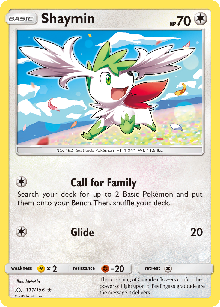Shaymin (111/156) [Sun & Moon: Ultra Prism] - Comfy Hobbies