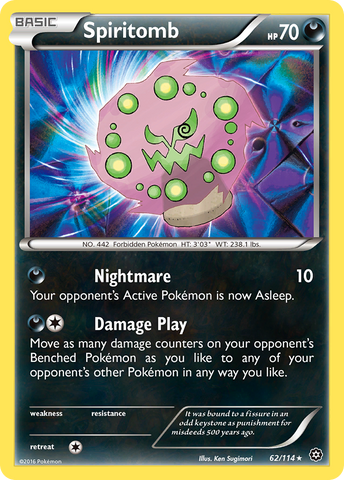 Spiritomb (62/114) [XY: Steam Siege] - Comfy Hobbies