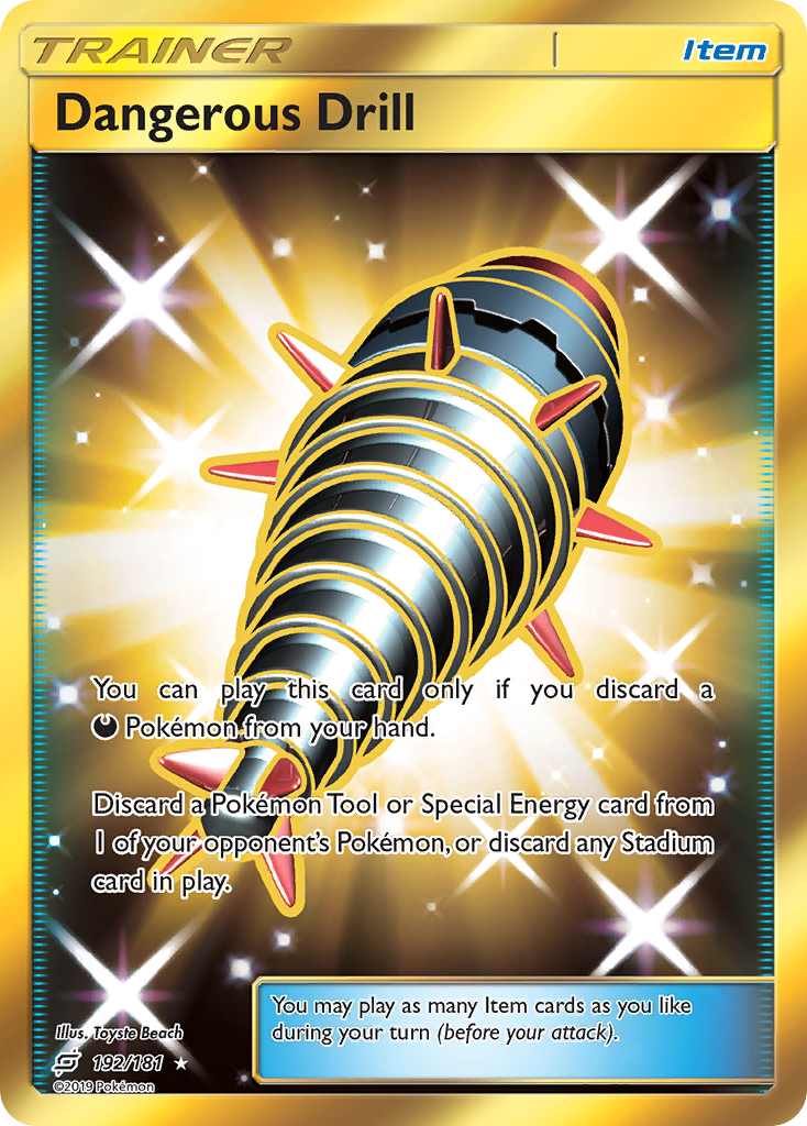 Dangerous Drill (192/181) [Sun & Moon: Team Up] - Comfy Hobbies