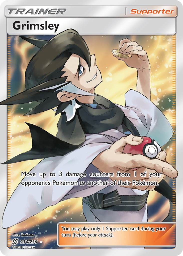 Grimsley (234/236) [Sun & Moon: Unified Minds] - Comfy Hobbies