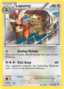 Lopunny (117/149) [Black & White: Boundaries Crossed] - Comfy Hobbies