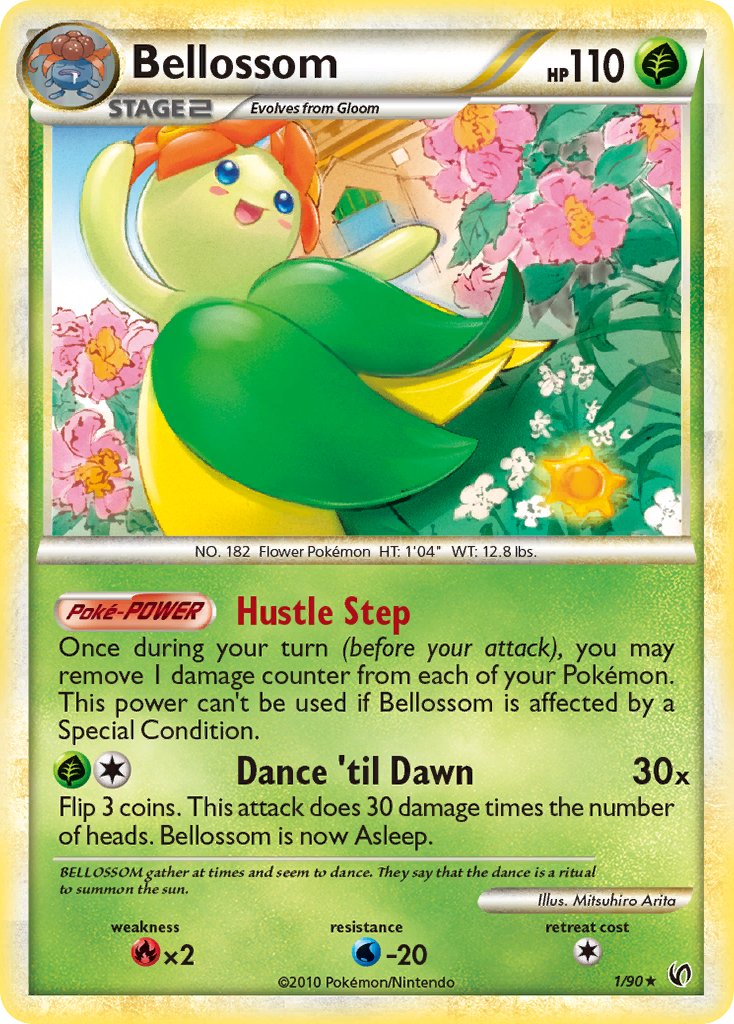 Bellossom (1/90) (Theme Deck Exclusive) [HeartGold & SoulSilver: Undaunted] - Comfy Hobbies