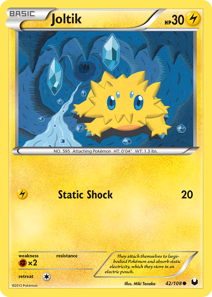 Joltik (42/108) [Black & White: Dark Explorers] - Comfy Hobbies