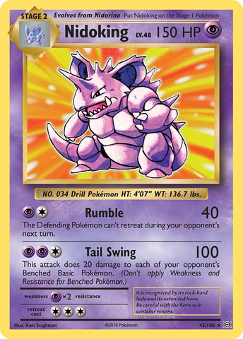 Nidoking (45/108) (Theme Deck Exclusive) [XY: Evolutions] - Comfy Hobbies