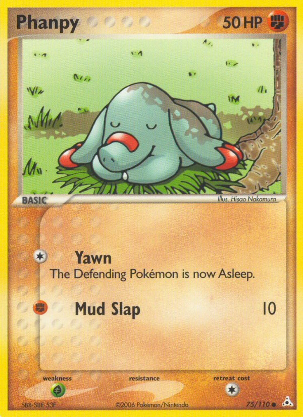 Phanpy (75/110) [EX: Holon Phantoms] - Comfy Hobbies