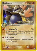 Hariyama (31/106) (Stamped) [EX: Emerald] - Comfy Hobbies
