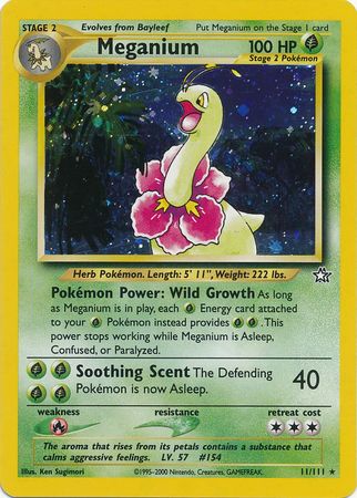 Meganium (11/111) [Neo Genesis Unlimited] - Comfy Hobbies
