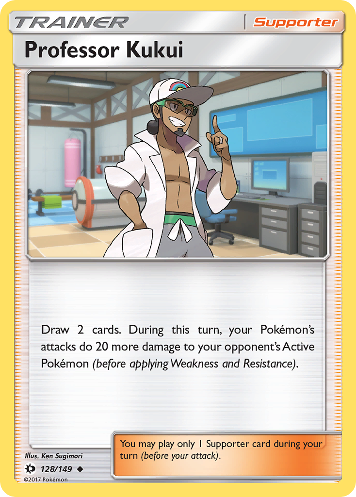 Professor Kukui (128/149) [Sun & Moon: Base Set] - Comfy Hobbies