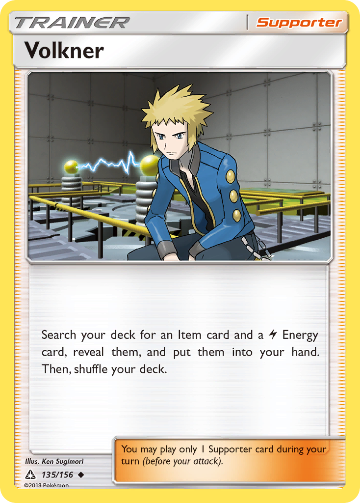 Volkner (135/156) [Sun & Moon: Ultra Prism] - Comfy Hobbies