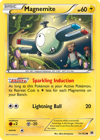 Magnemite (51/162) [XY: BREAKthrough] - Comfy Hobbies