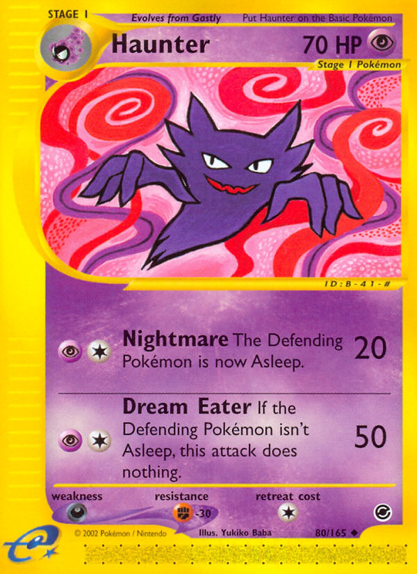 Haunter (80/165) [Expedition: Base Set] - Comfy Hobbies