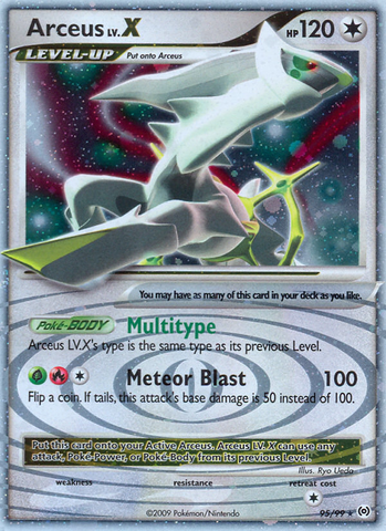 Arceus LV.X (95/99) [Platinum: Arceus] - Comfy Hobbies