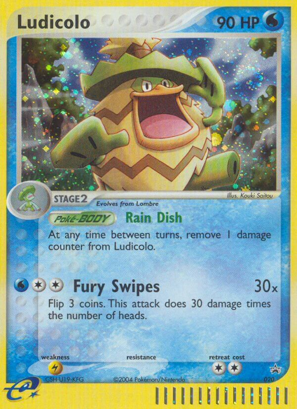 Ludicolo (020) [Nintendo: Black Star Promos] - Comfy Hobbies