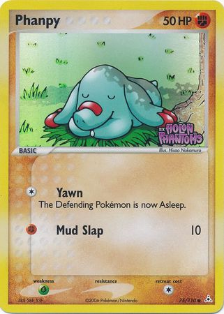 Phanpy (75/110) (Stamped) [EX: Holon Phantoms] - Comfy Hobbies