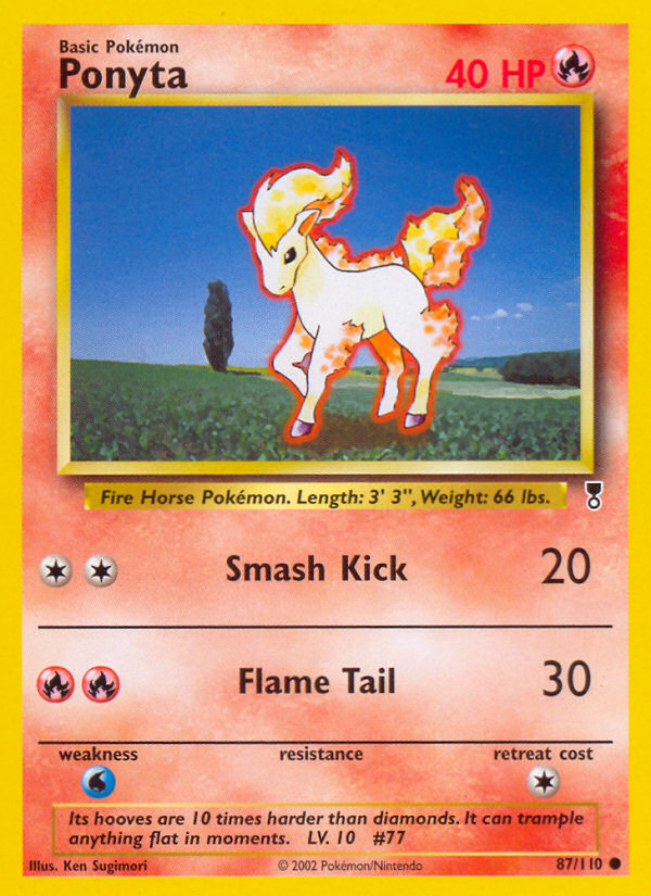 Ponyta (87/110) [Legendary Collection] - Comfy Hobbies