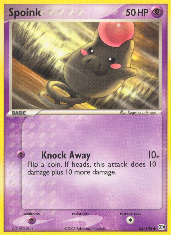 Spoink (65/106) [EX: Emerald] - Comfy Hobbies