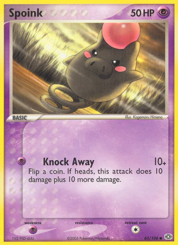 Spoink (65/106) [EX: Emerald] - Comfy Hobbies