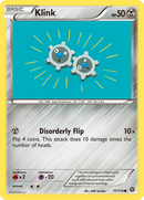 Klink (71/114) [XY: Steam Siege] - Comfy Hobbies