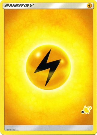 Lightning Energy (Pikachu Stamp #22) [Battle Academy 2020] - Comfy Hobbies