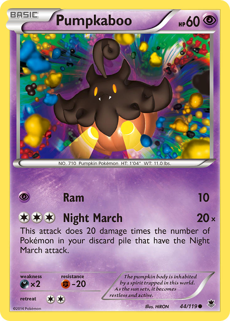 Pumpkaboo (44/119) [XY: Phantom Forces] - Comfy Hobbies