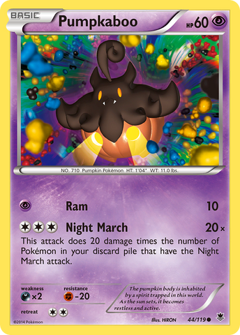 Pumpkaboo (44/119) [XY: Phantom Forces] - Comfy Hobbies