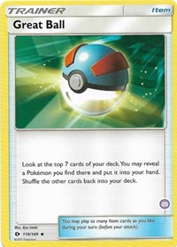Great Ball (119/149) (Deck Exclusive #25) [Sun & Moon: Trainer Kit - Alolan Sandslash] - Comfy Hobbies
